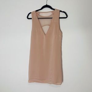 Urban outfitter (silence + noise) light pink dress